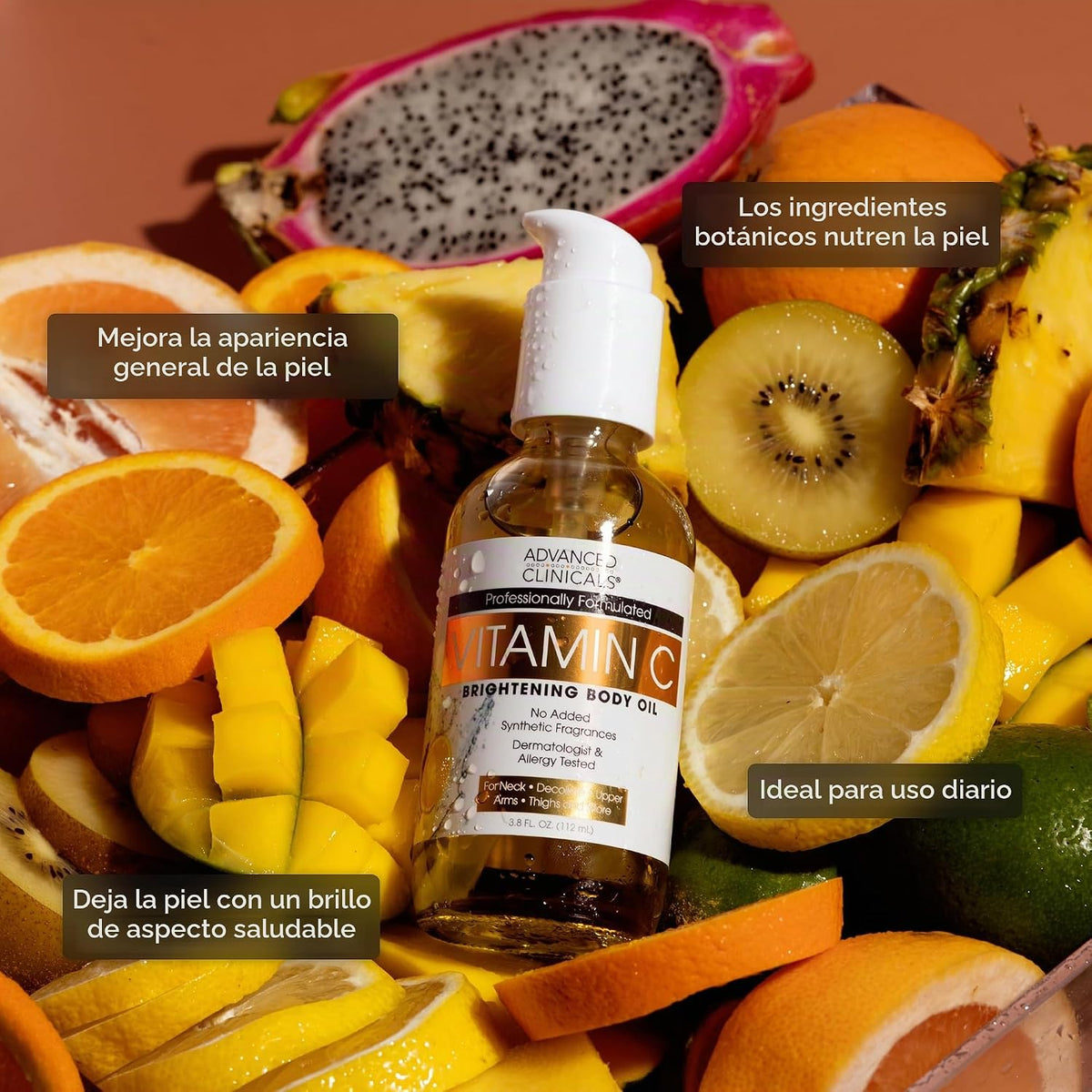 Advanced Clinicals Crema Hidratante Iluminadora de Vitamina C + Ace...