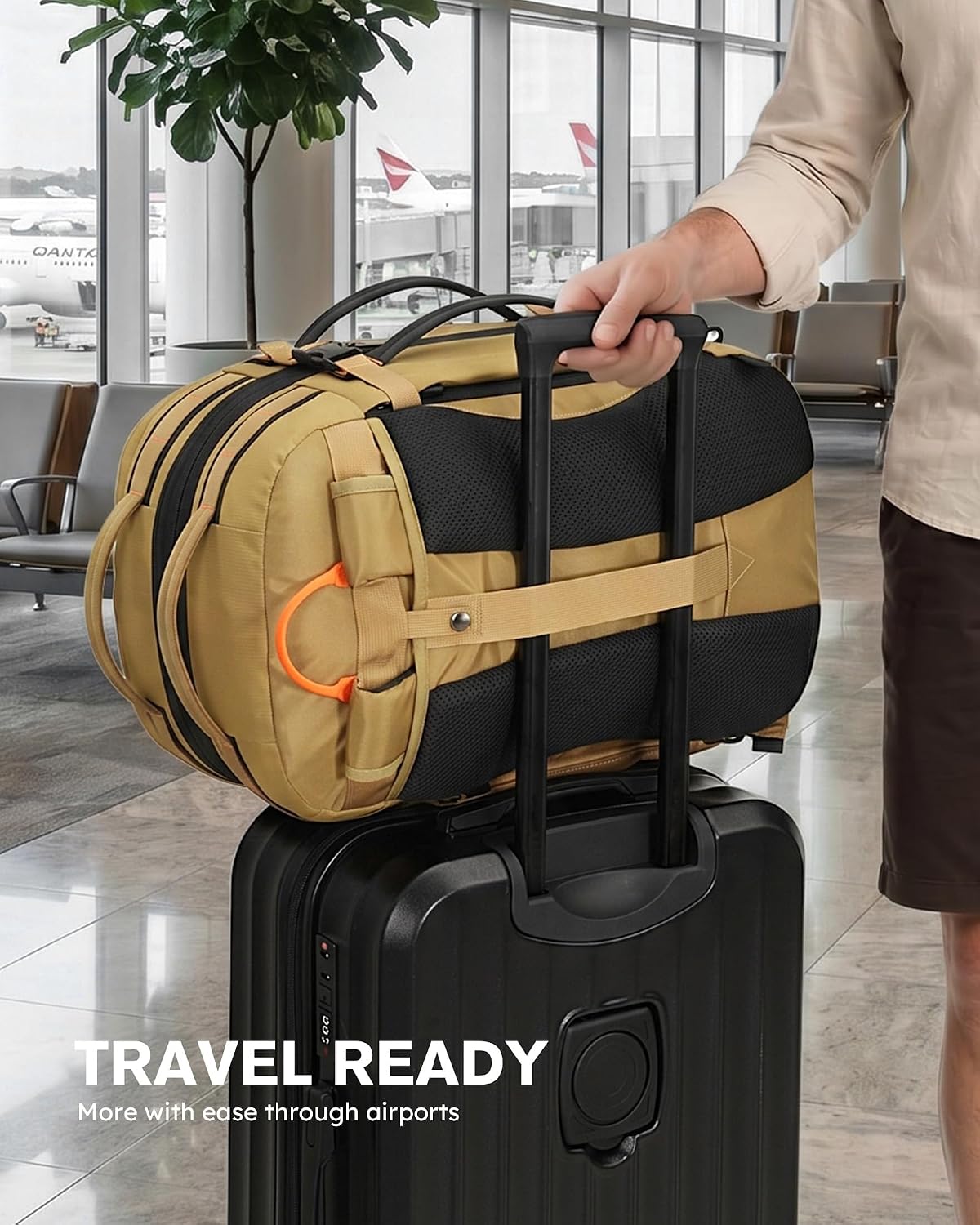 Tolaccea Mochila de viaje para laptop, mochila de mano para hombres...