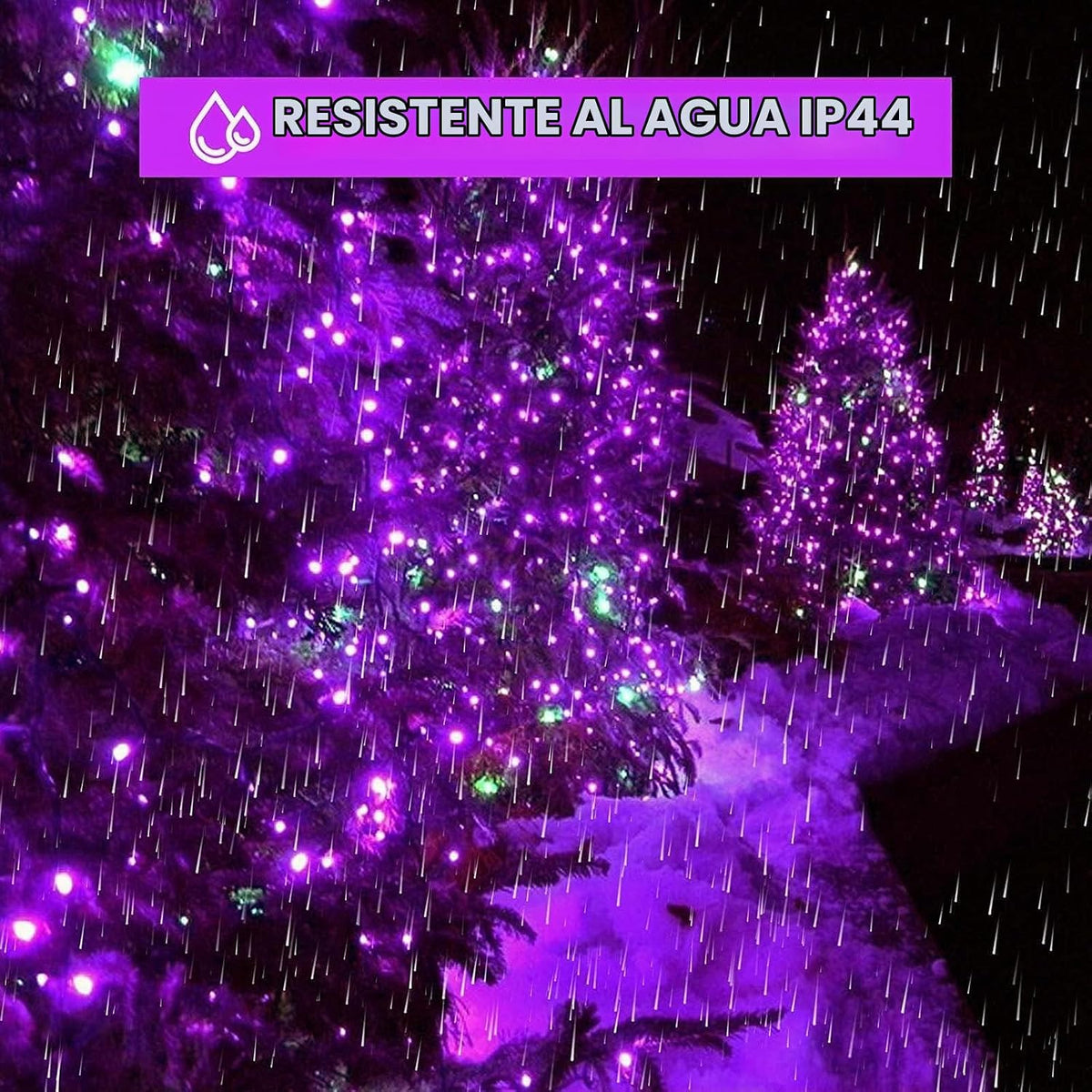 Guirnalda de luces de Halloween conectables de 88 pies, 240 LED, pa...