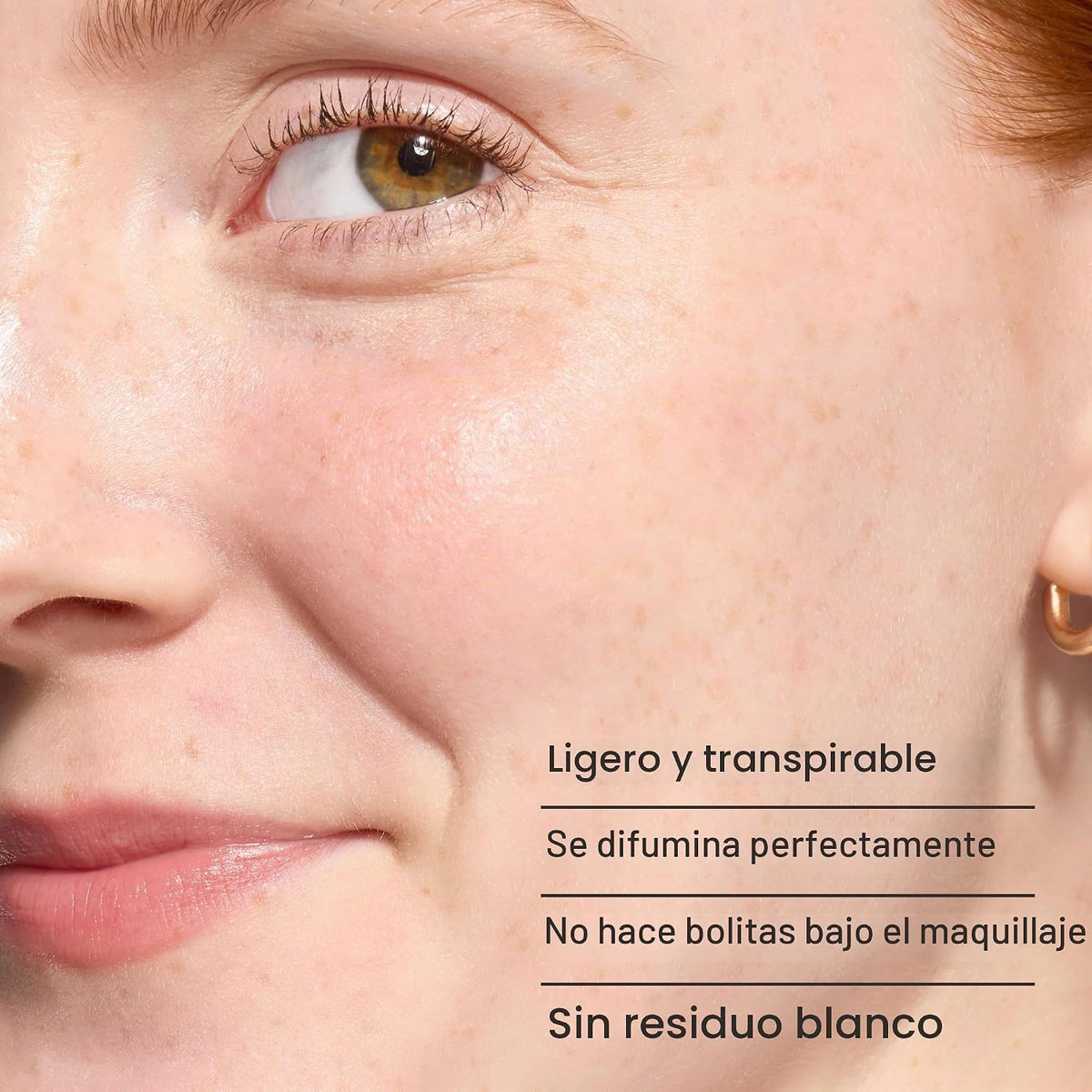 Protector solar facial transparente UV EltaMD con óxido de zinc, si...