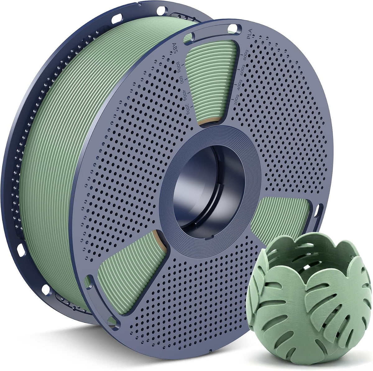 SUNLU Filamento PLA para impresora 3D, verde salvia, 2.2 lbs | Fila...