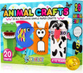 Craftikit® 20 artes y manualidades de animales para niños pequeños...
