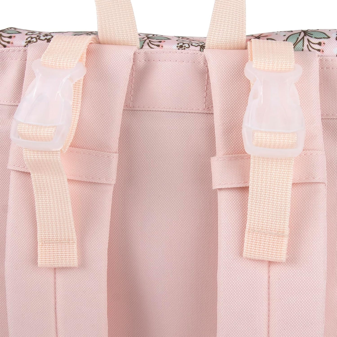 Mochila multifuncional para pañales florales y bolsa de viaje para...