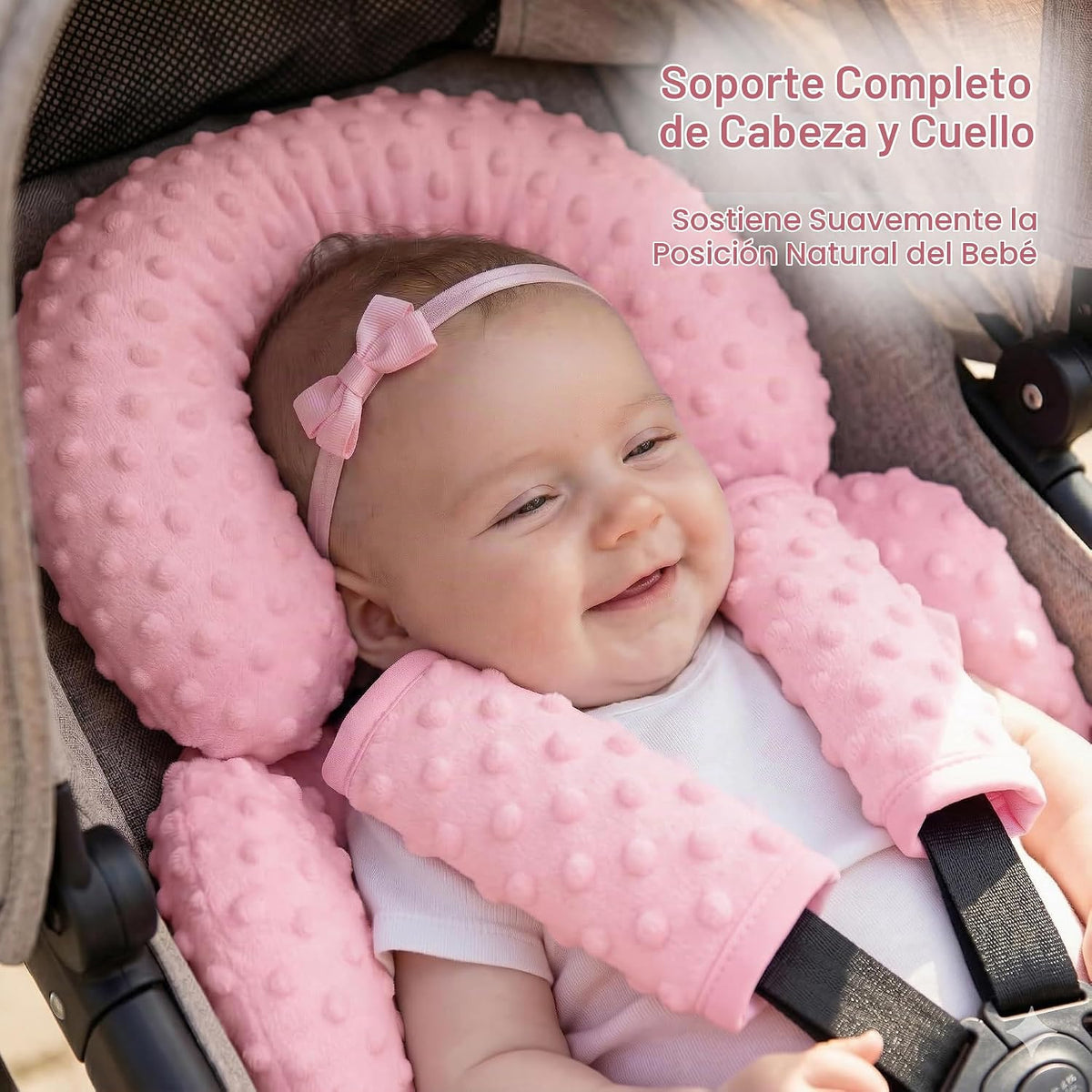 Pro Goleem Inserto de asiento de automóvil infantil, soporte para e...
