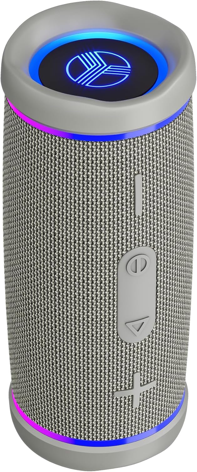 TREBLAB HD77 Altavoz Bluetooth impermeable, graves profundos de 30...