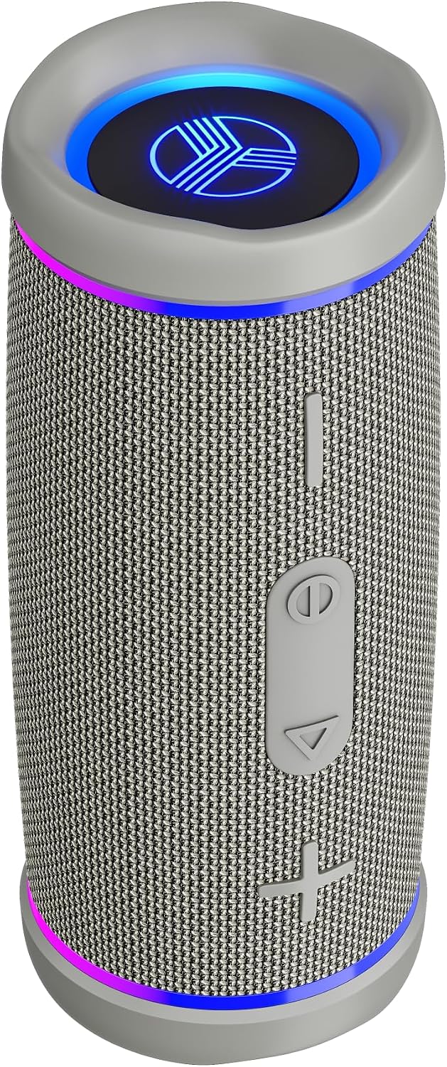 TREBLAB HD77 Altavoz Bluetooth impermeable, graves profundos de 30...