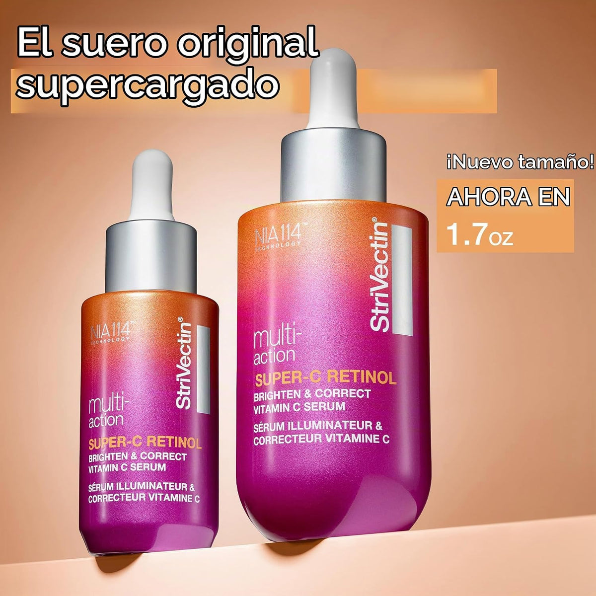 StriVectin Multi Action Super C Retinol Suero Iluminador y Corrector