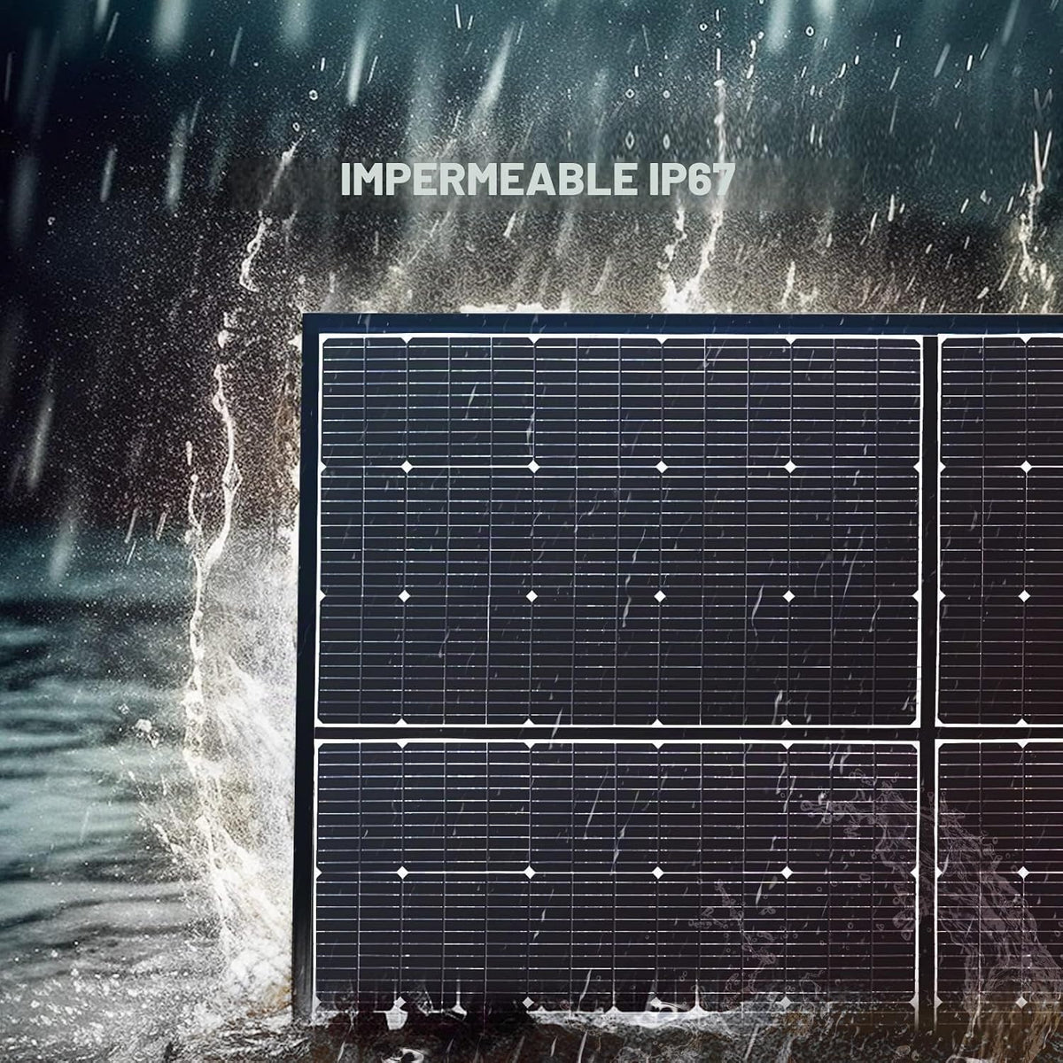 ALLPOWERS El panel solar plegable SP039 600W, IP67 impermeabiliza l...