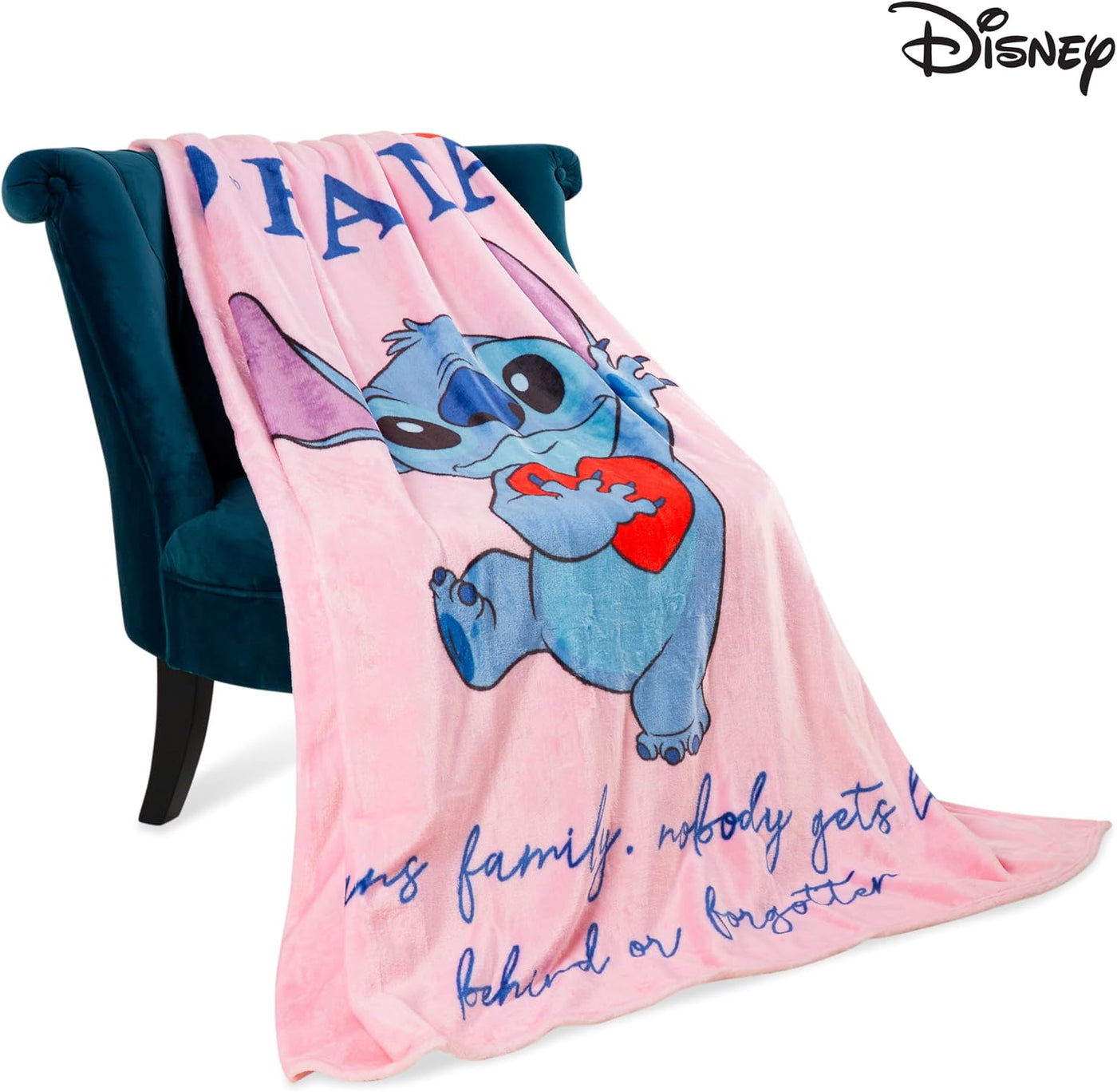 Disney Stitch Manta de Felpa Manta Suave de Forro Polar Accesorios...