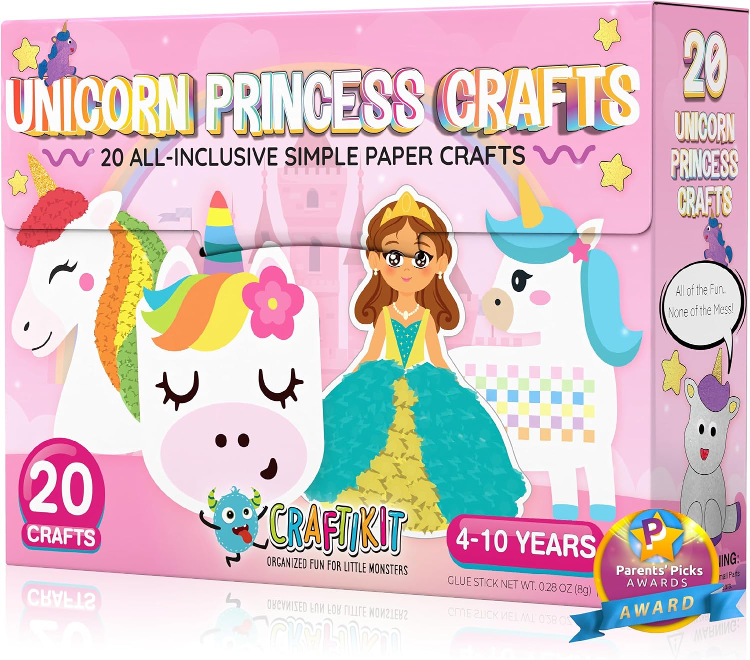 Craftikit® 20 manualidades galardonadas de princesas y unicornios p...