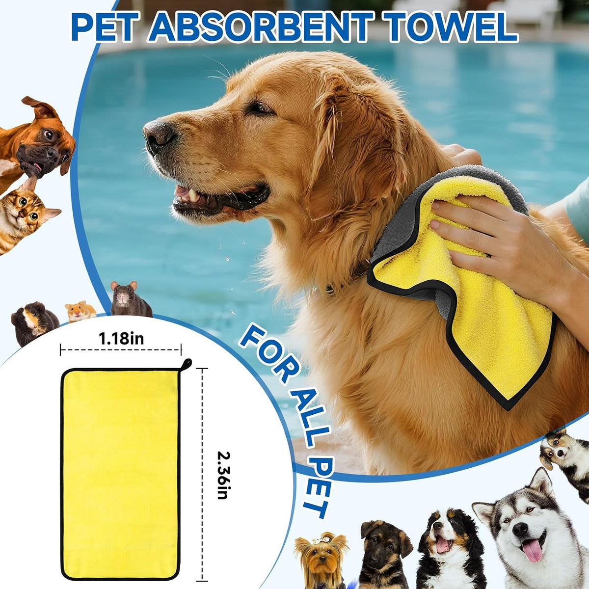 Cepillo de vapor para mascotas para perros y gatos, suministros de...
