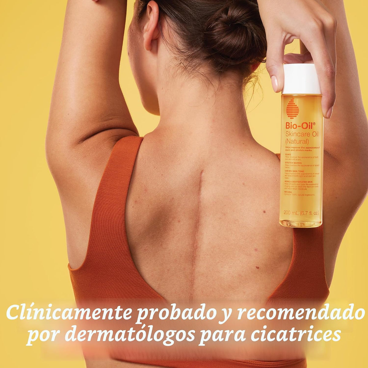 Suero de aceite corporal sin fragancia Bio-Oil para cicatrices y es...