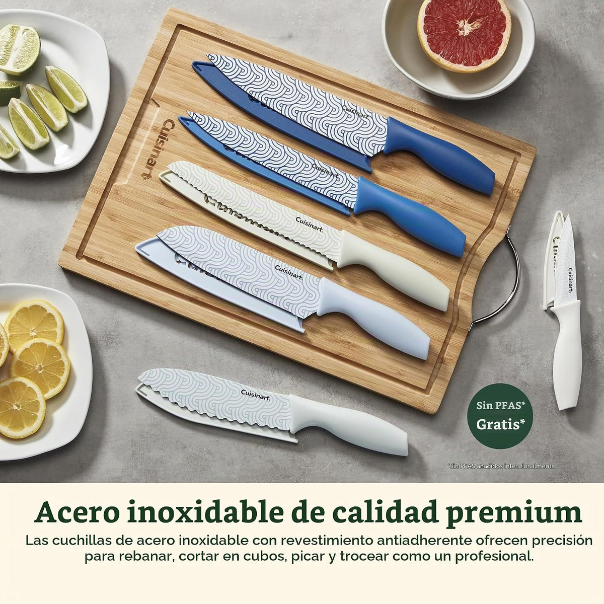 Cuisinart Advantage Juego de Cuchillos de Cocina de 12 Piezas, Cuch...