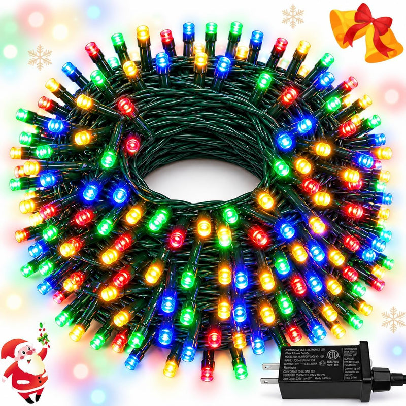 BHCLIGHT Guirnalda de luces de Navidad de 240 LED para interiores y...