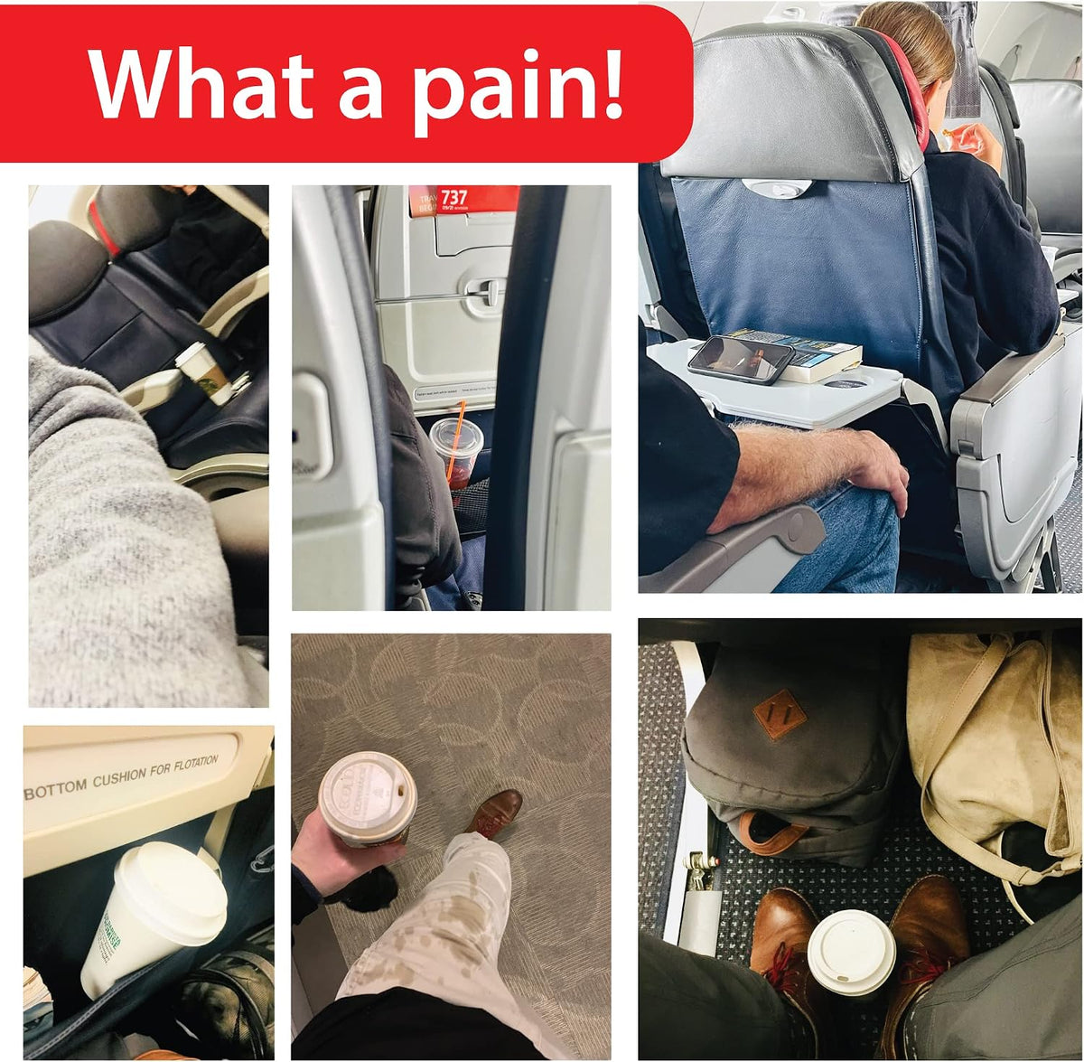 FLYGA Bebida de avión o soporte para teléfono accesorio de viaje (r...