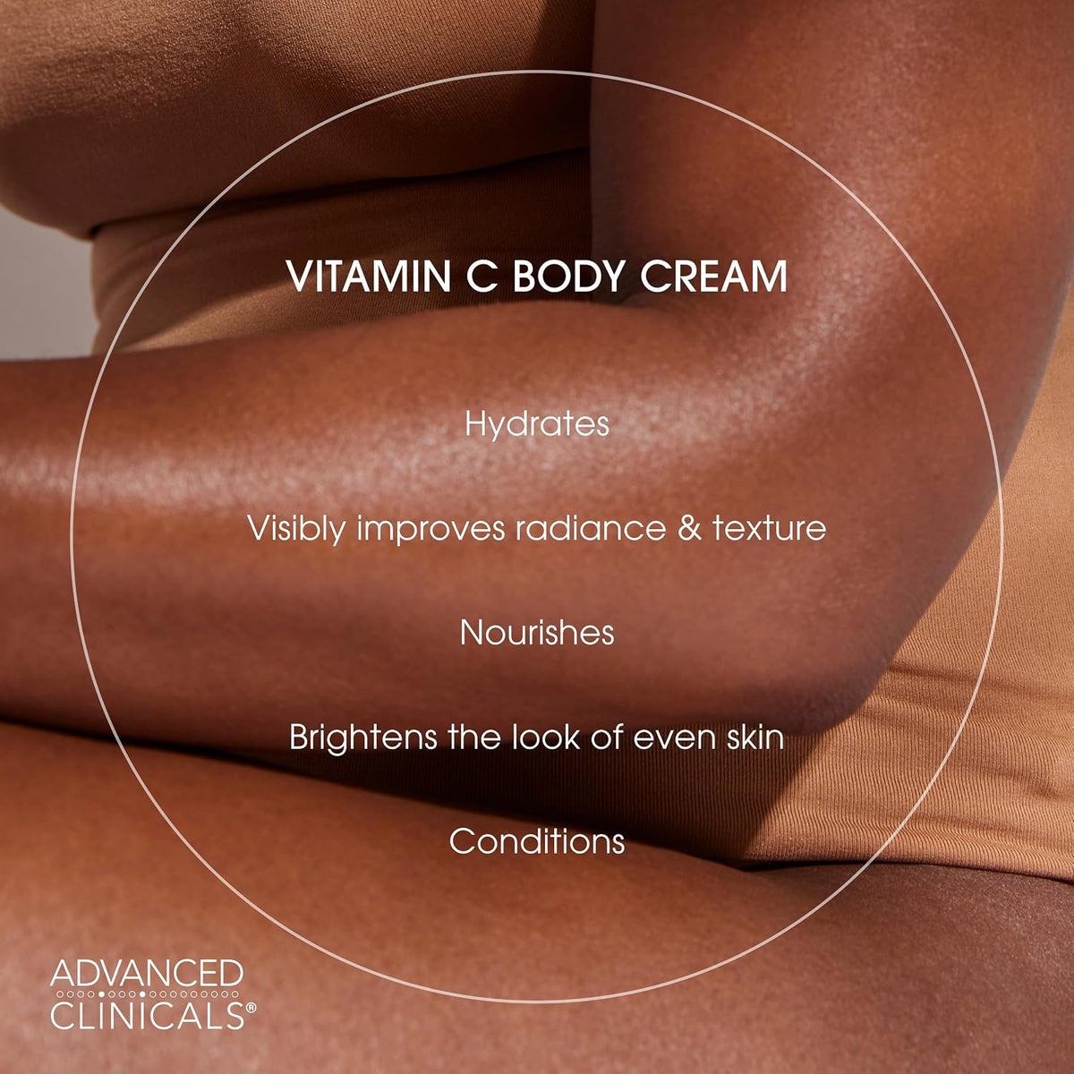 Advanced Clinicals Crema de vitamina C Loción corporal iluminadora...