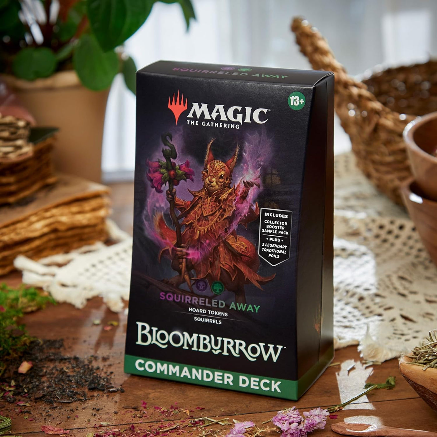 Magic: The Gathering Bloomburrow Commander Deck - Squirreled Away