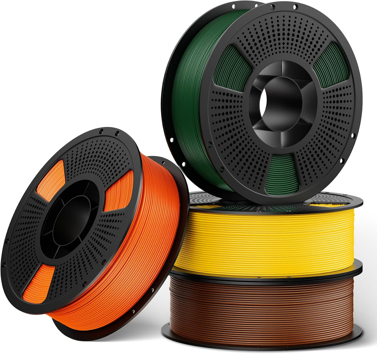UJOY3D Paquete de filamento Hyper PLA+ de 8.8 lbs de 0.07 in, PLA+...