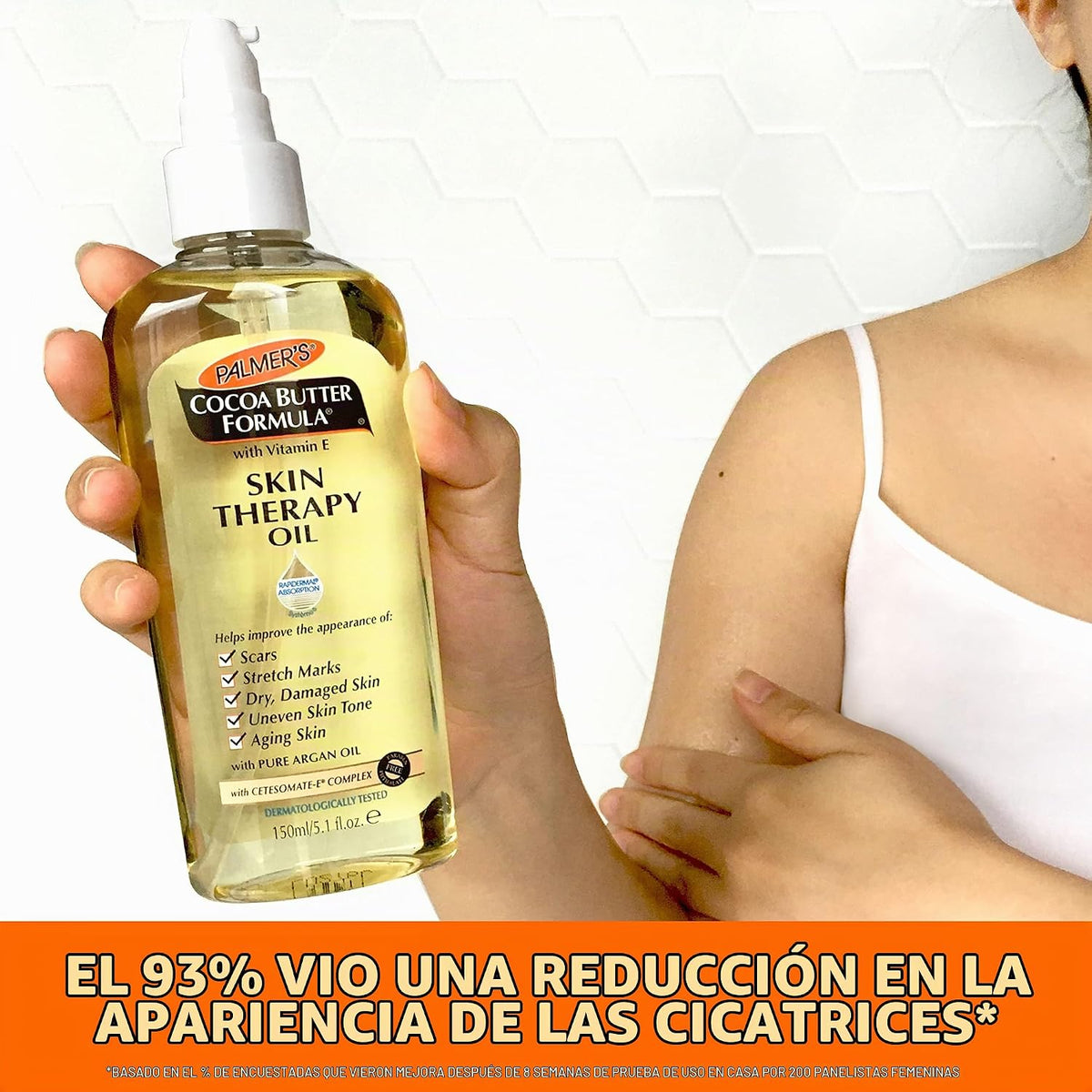 Palmer's Fórmula de manteca de cacao para terapia cutánea, acei...