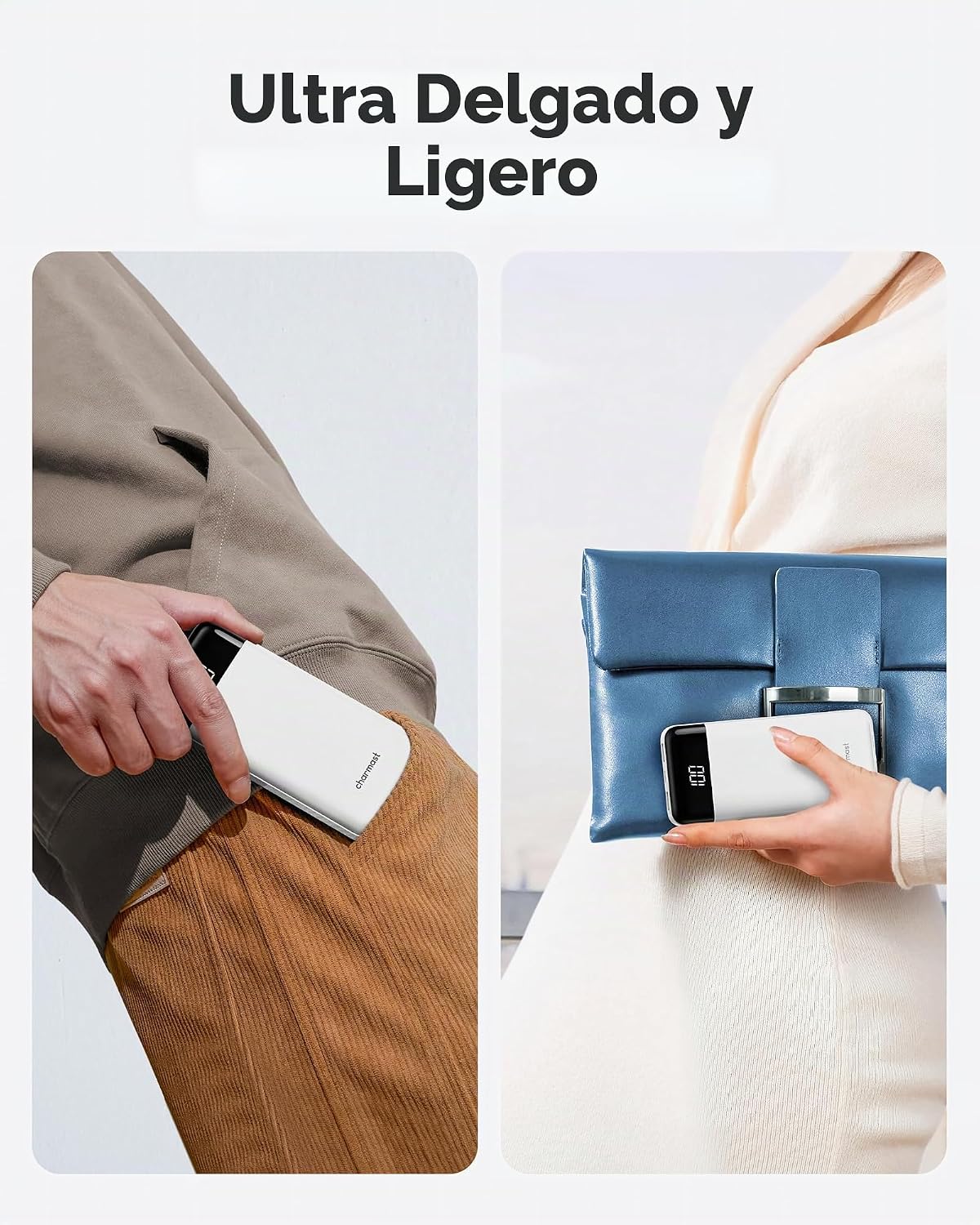 Cargador portátil charmast Power Bank con 4 cables incorporados ref...