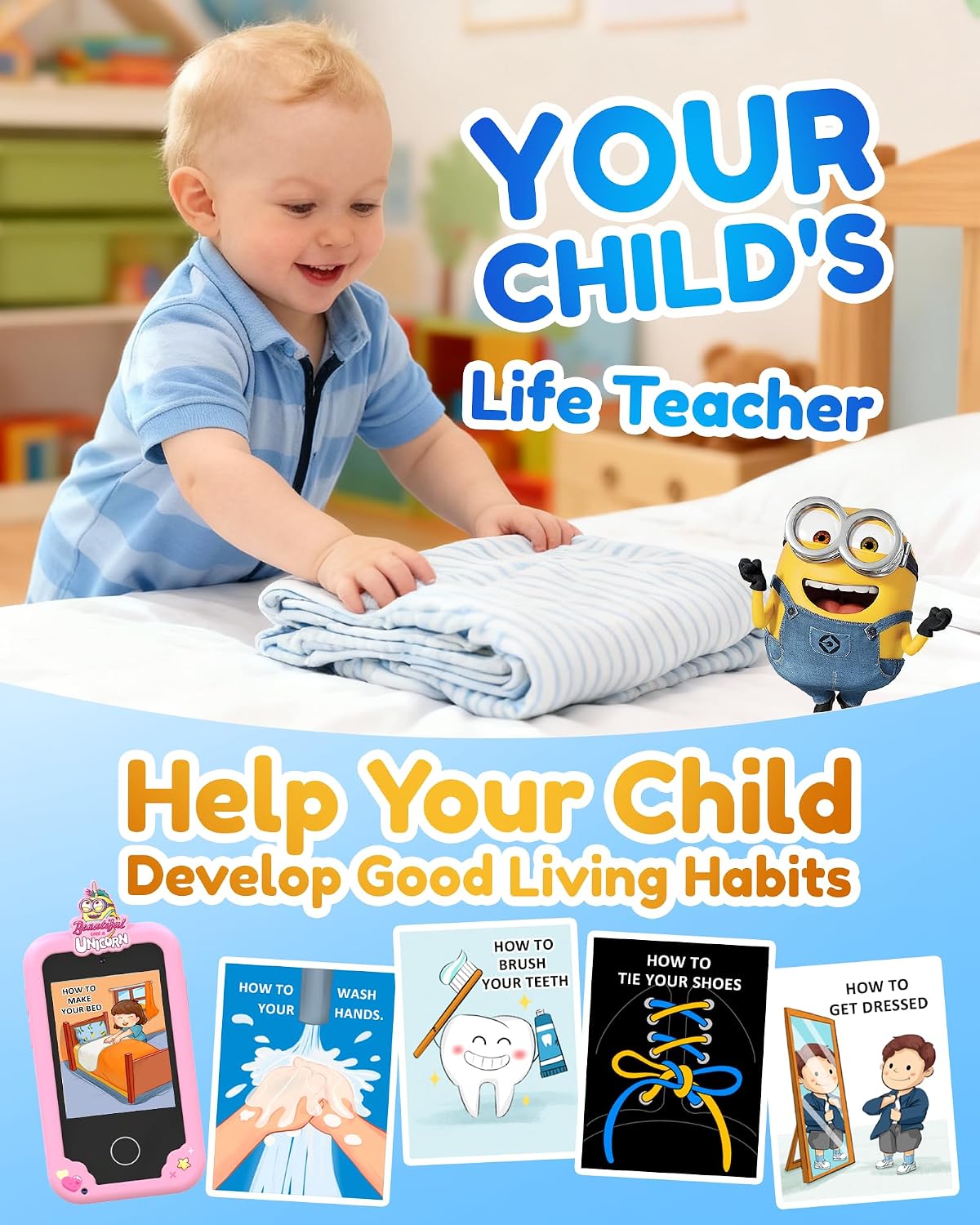 KOKODI Juguetes inteligentes para niños, Minions Collab Regalos de...