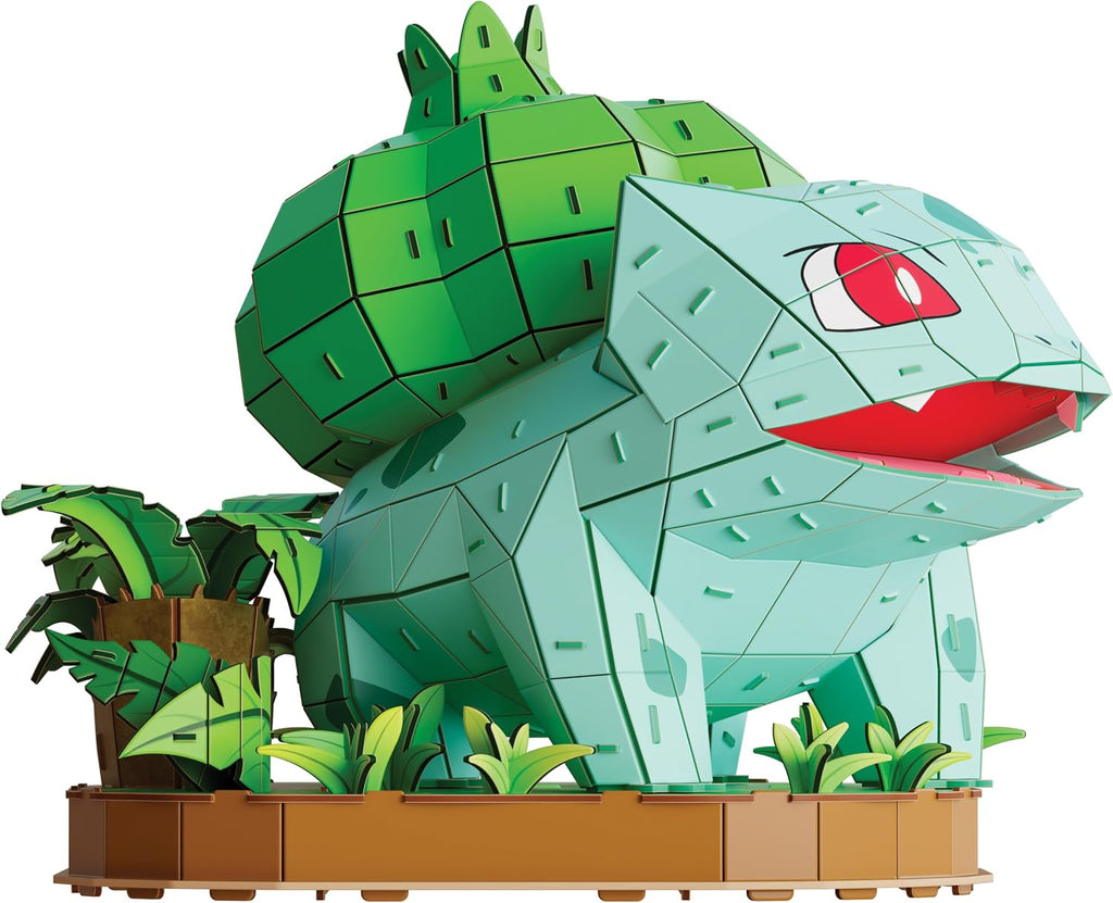 4D Build Pokémon Bulbasaur - Kit de modelo de rompecabezas 3D, deco...