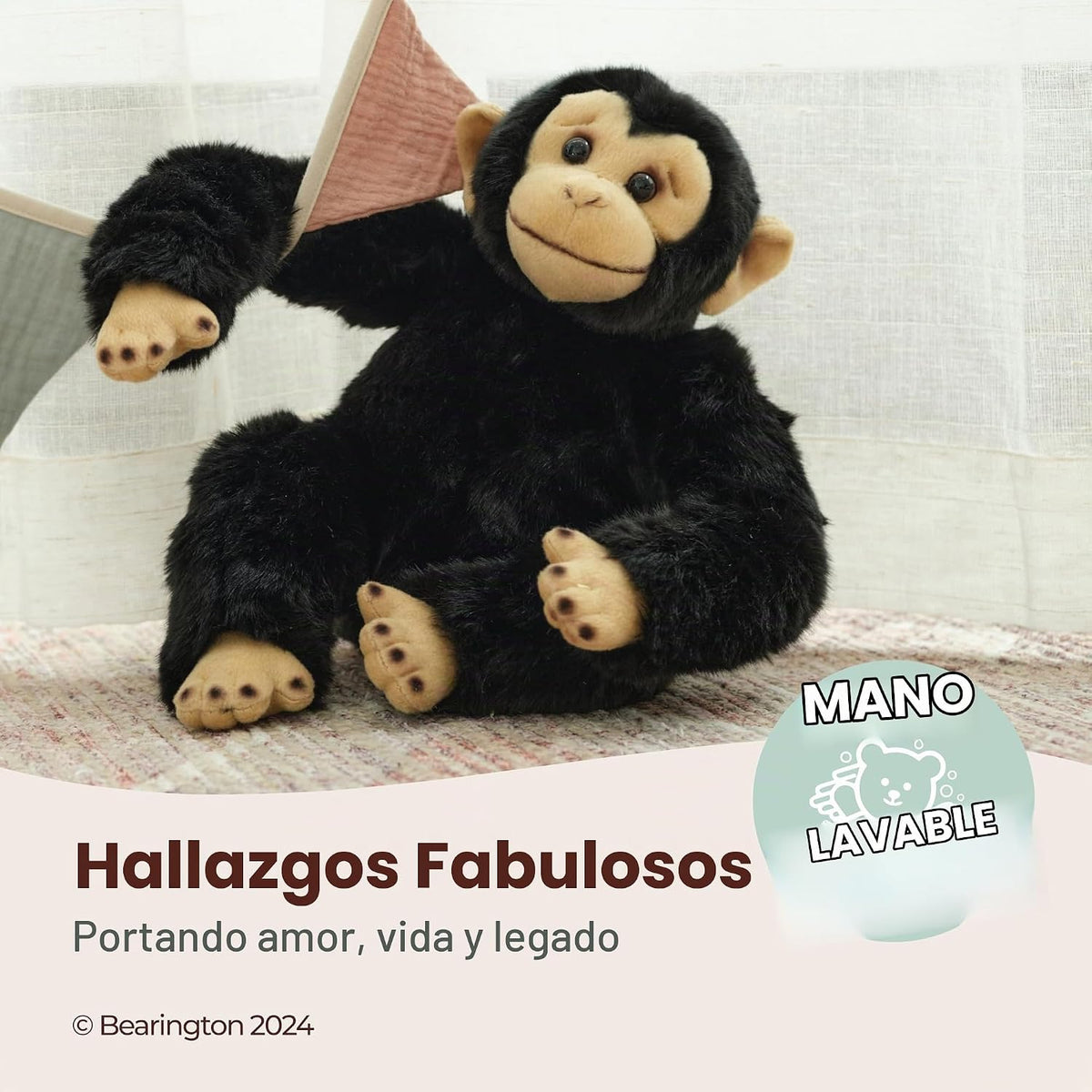 Bearington Bing The Stuffed Monkey Plush \u2013 Juguete de peluche...