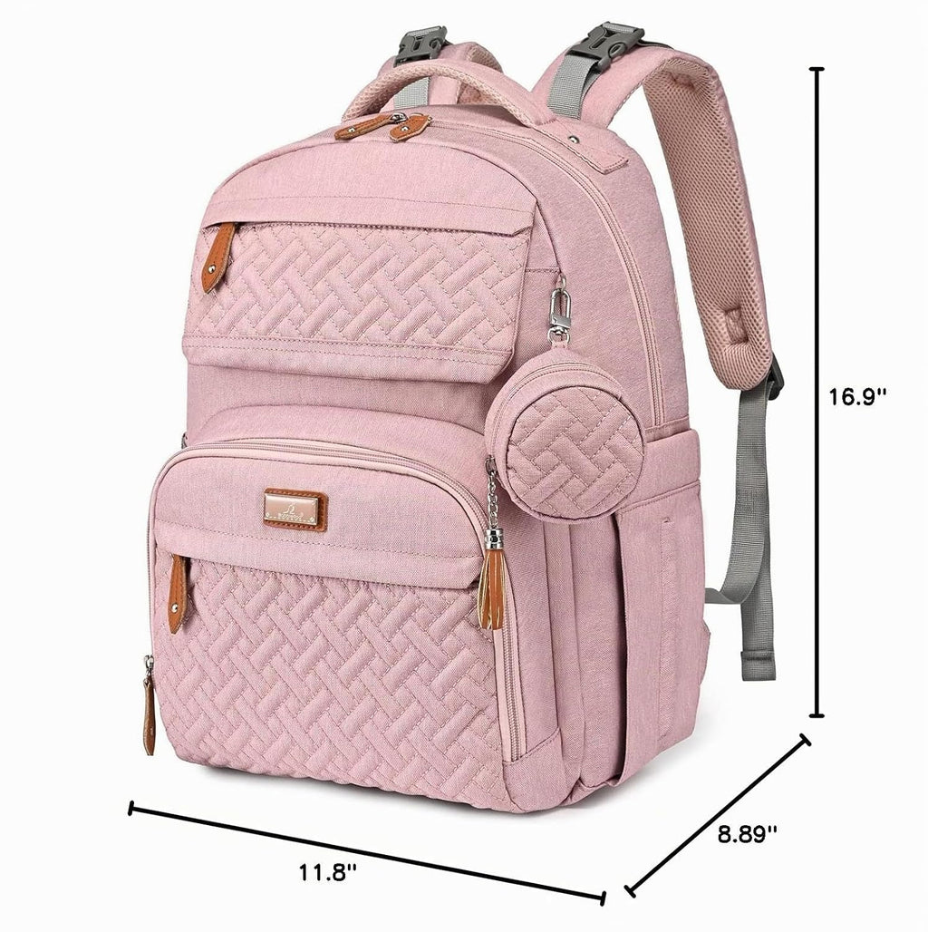 BabbleRoo Mochila para pañales \u2013 Bolsa de pañales grande de vi...