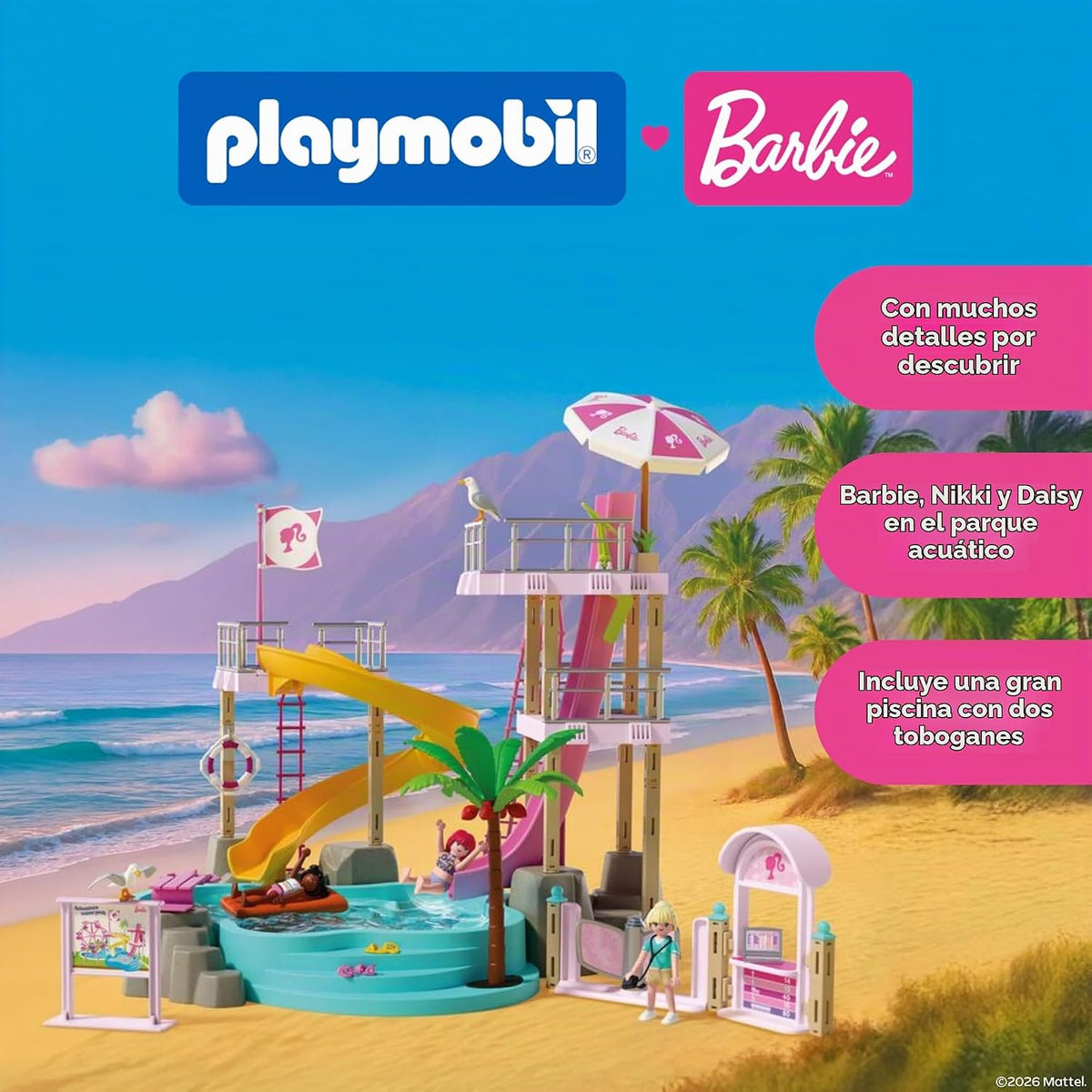 Playmobil x Parque acuático Barbie
