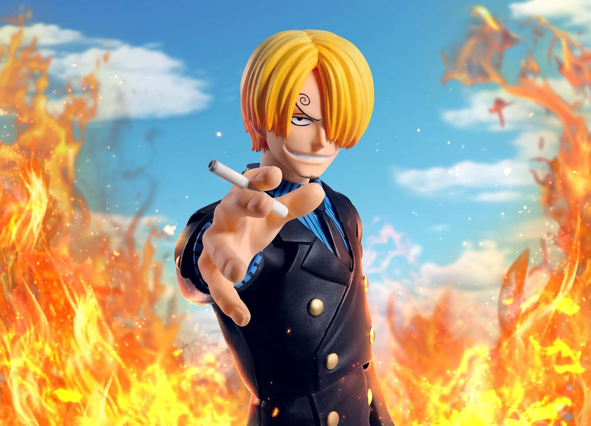 TAMASHII NATIONS - One Piece - Sanji -Aurora Romántica- Figura de A...