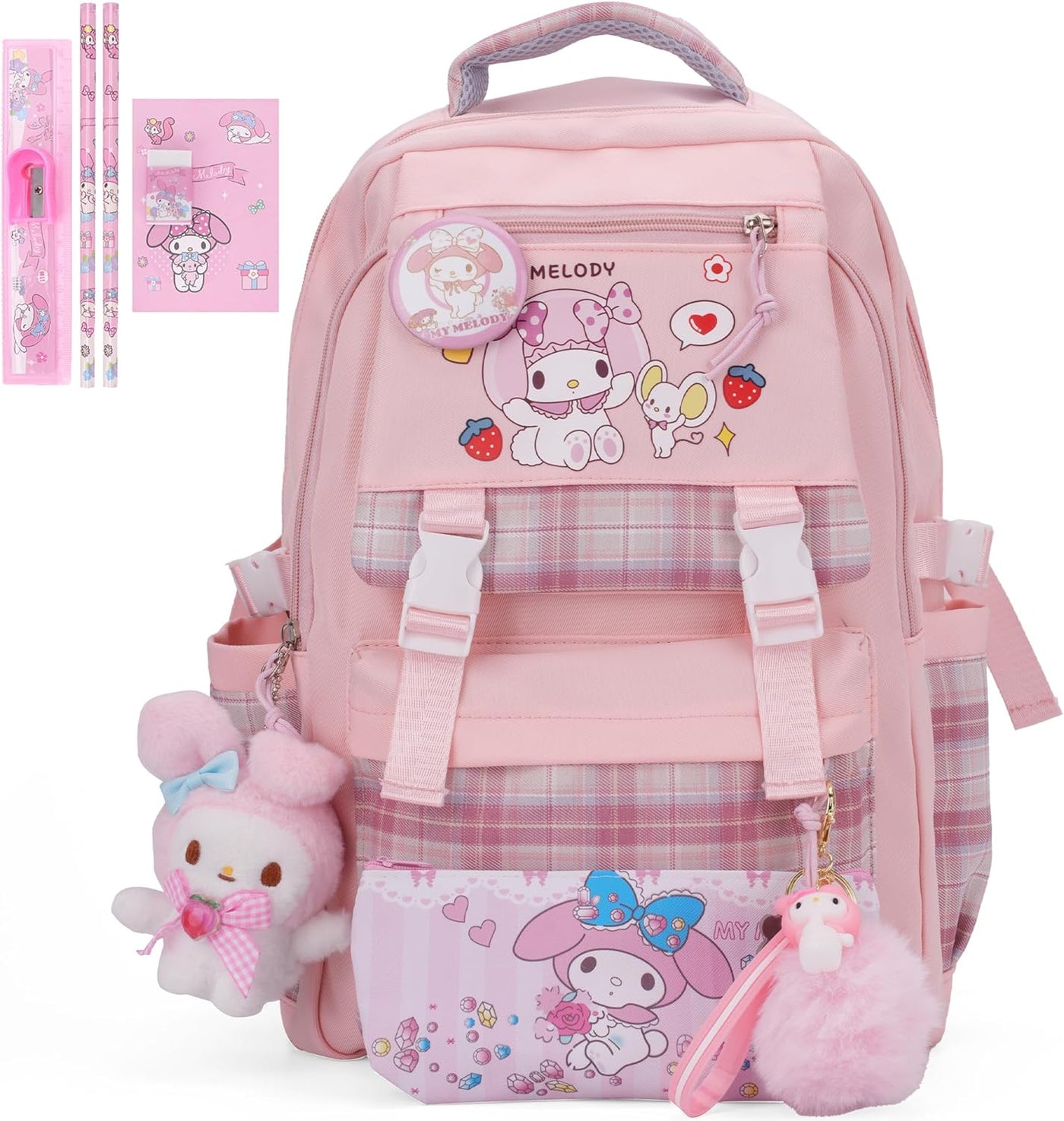 Juju Mochila Kawaii Rosa - Cosas Kawaii Lindas Mochila Kawaii - Moc...