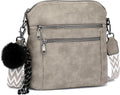 Bolso bandolera TANTOMI para mujer: bolso de mano de piel sintética