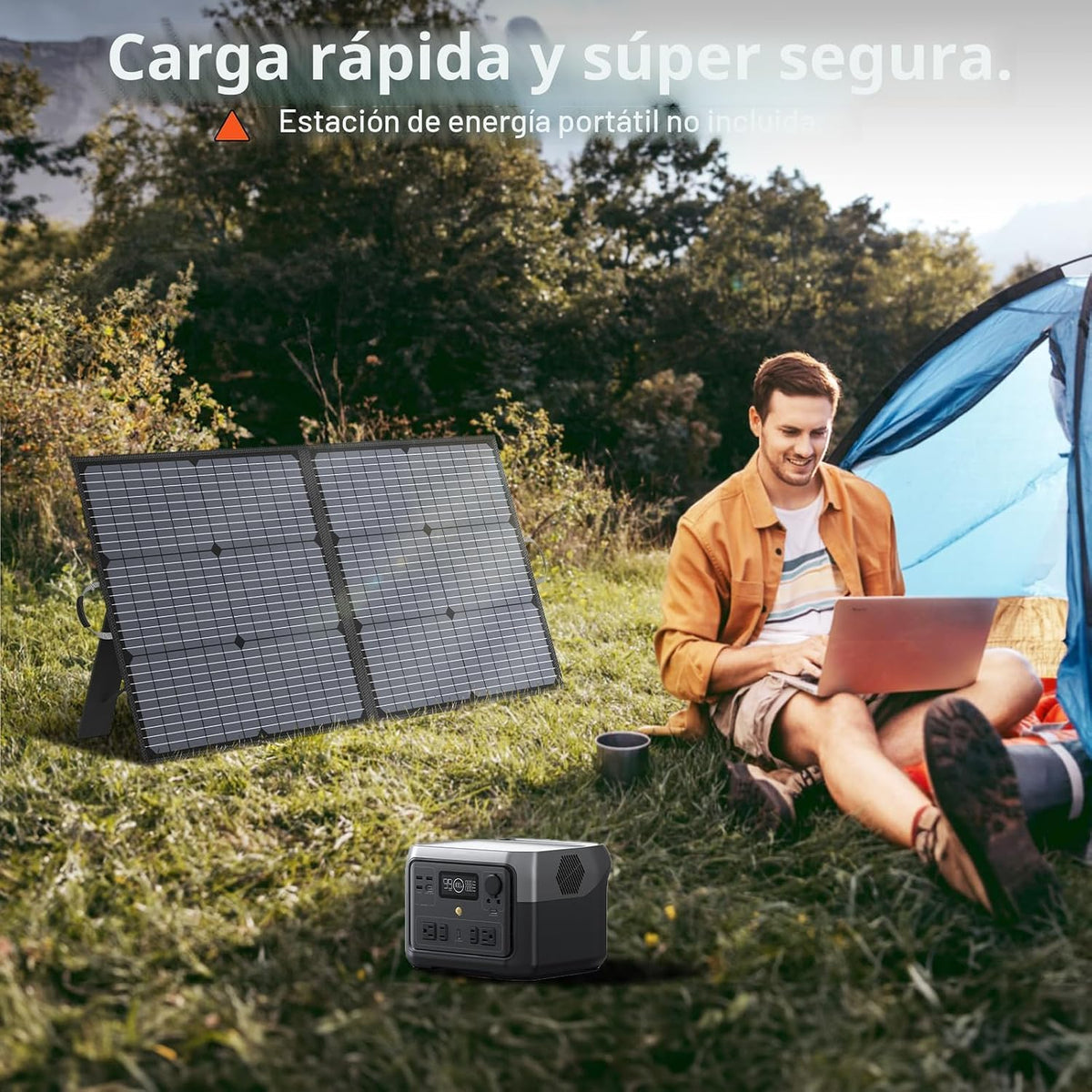 el panel solar portátil 110W para el cargador solar impermeable de...
