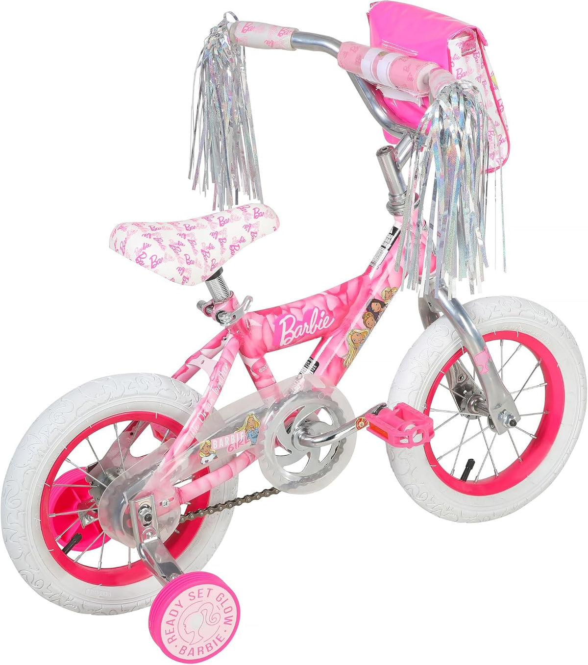 Bicicleta para niñas Dynacraft Barbie de 12, 16 y 18 pulgadas para...