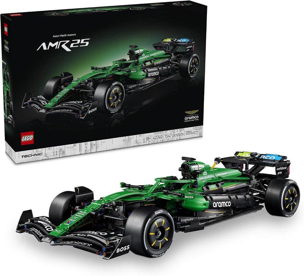 LEGO Technic Aston Martin Aramco AMR25 F1 Car - Juego de construcci...