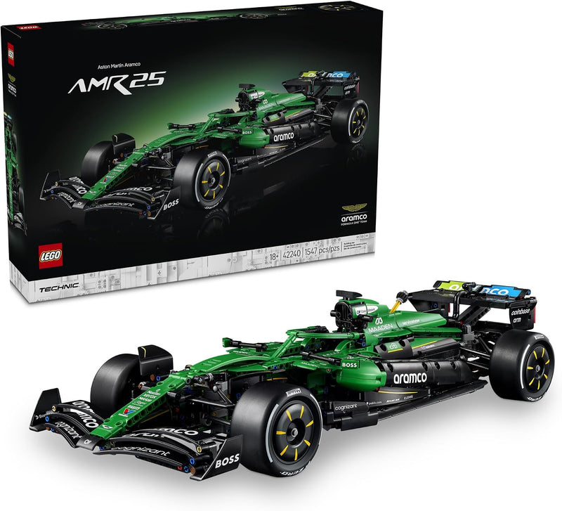 LEGO Technic Aston Martin Aramco AMR25 F1 Car - Juego de construcci...