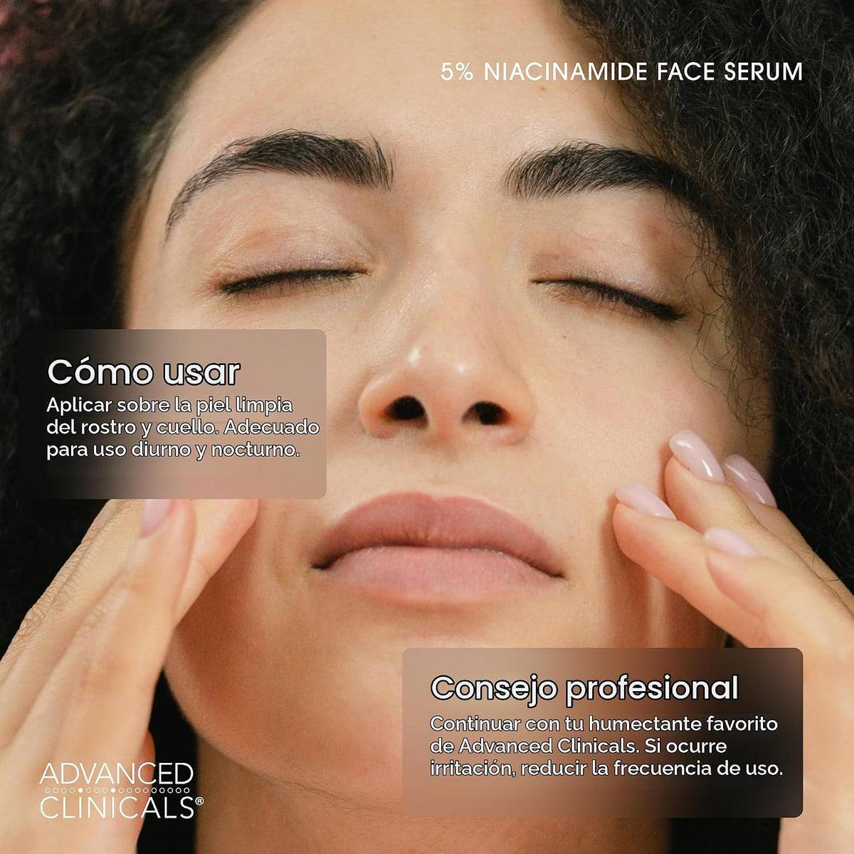 Advanced Clinicals - Suero de Niacinamida | Suero facial de niacina...
