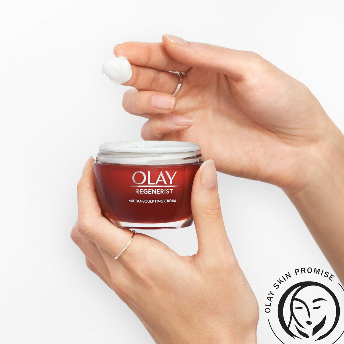 Crema facial hidratante Olay Regenerist Micro-Sculpting, 1,7 onzas