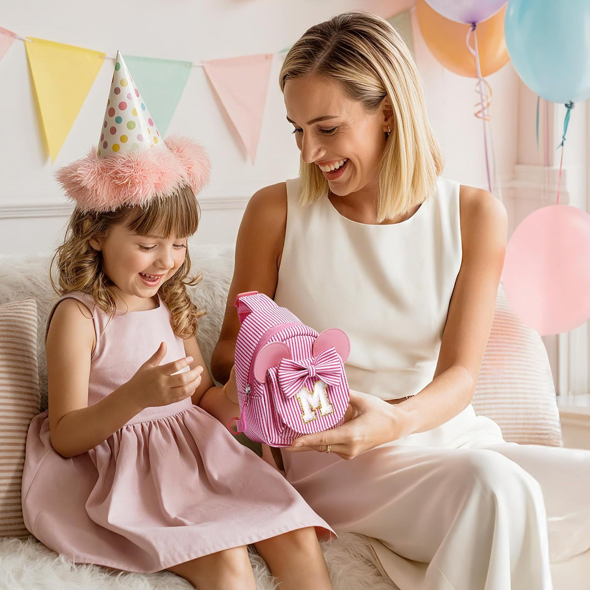 QLOVEA Bolso bandolera para niñas, regalos para niños de 2, 3, 4, 5...