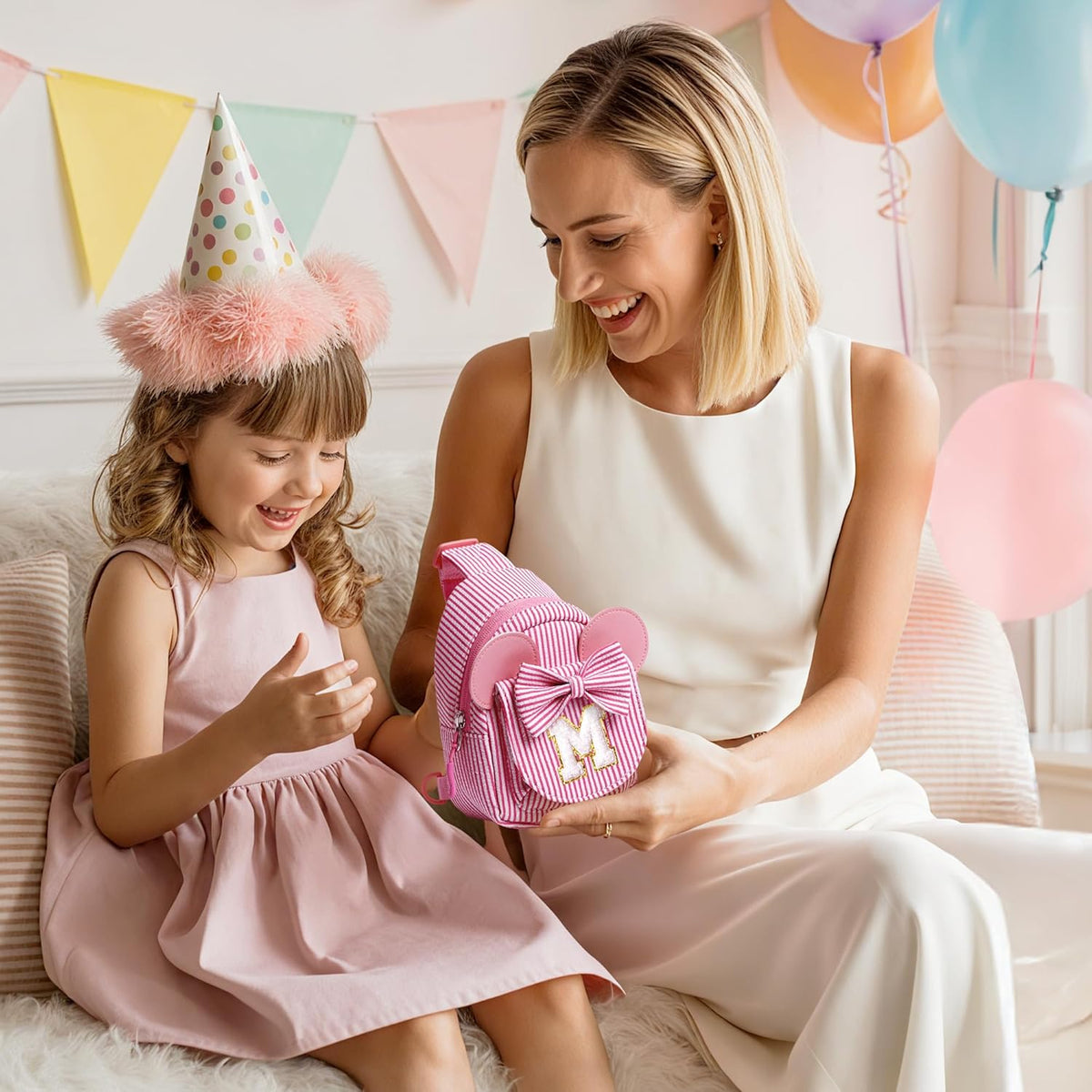QLOVEA 2 3 4 5 6 años de edad, regalo de cumpleaños para niñas, bol...