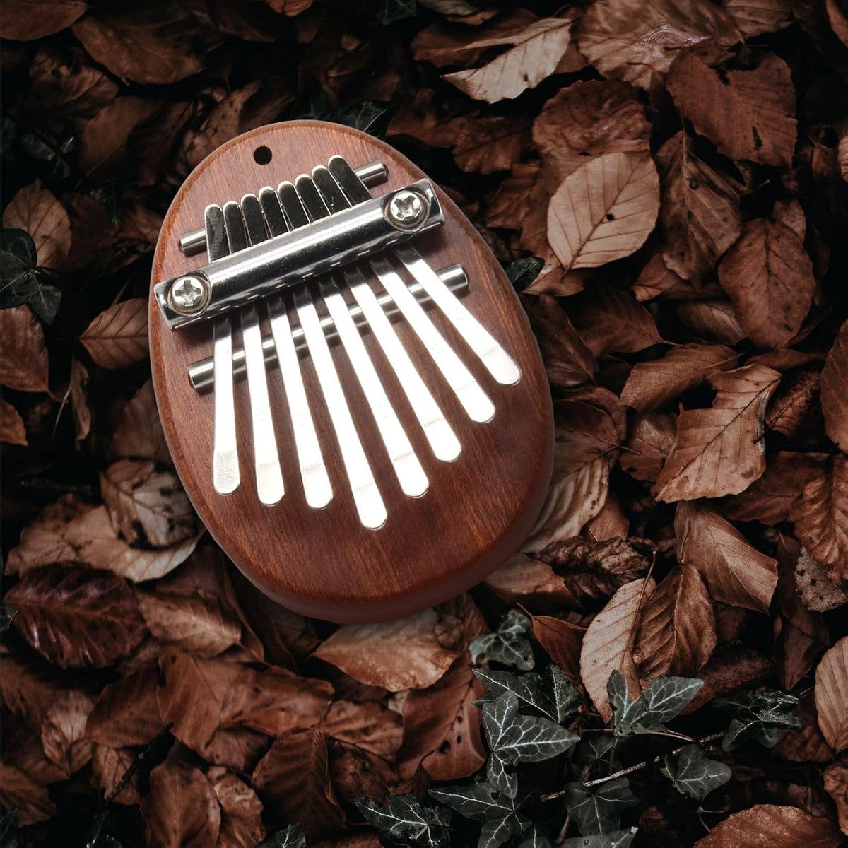 Uenhoy Mini Piano de Pulgar Kalimba de Madera de 8 Teclas Piano de...