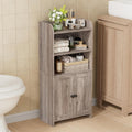 Homhedy Armario de almacenamiento de baño pequeño, almacenamiento i...