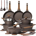 CAROTE Juego de 26 ollas y sartenes, juegos de utensilios de cocina...