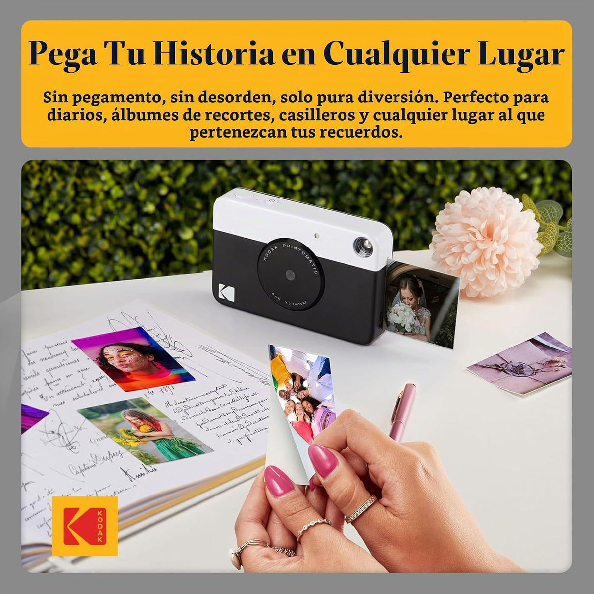 Kodak Printomatic - Paquete de inicio de cámara de impresión instan...