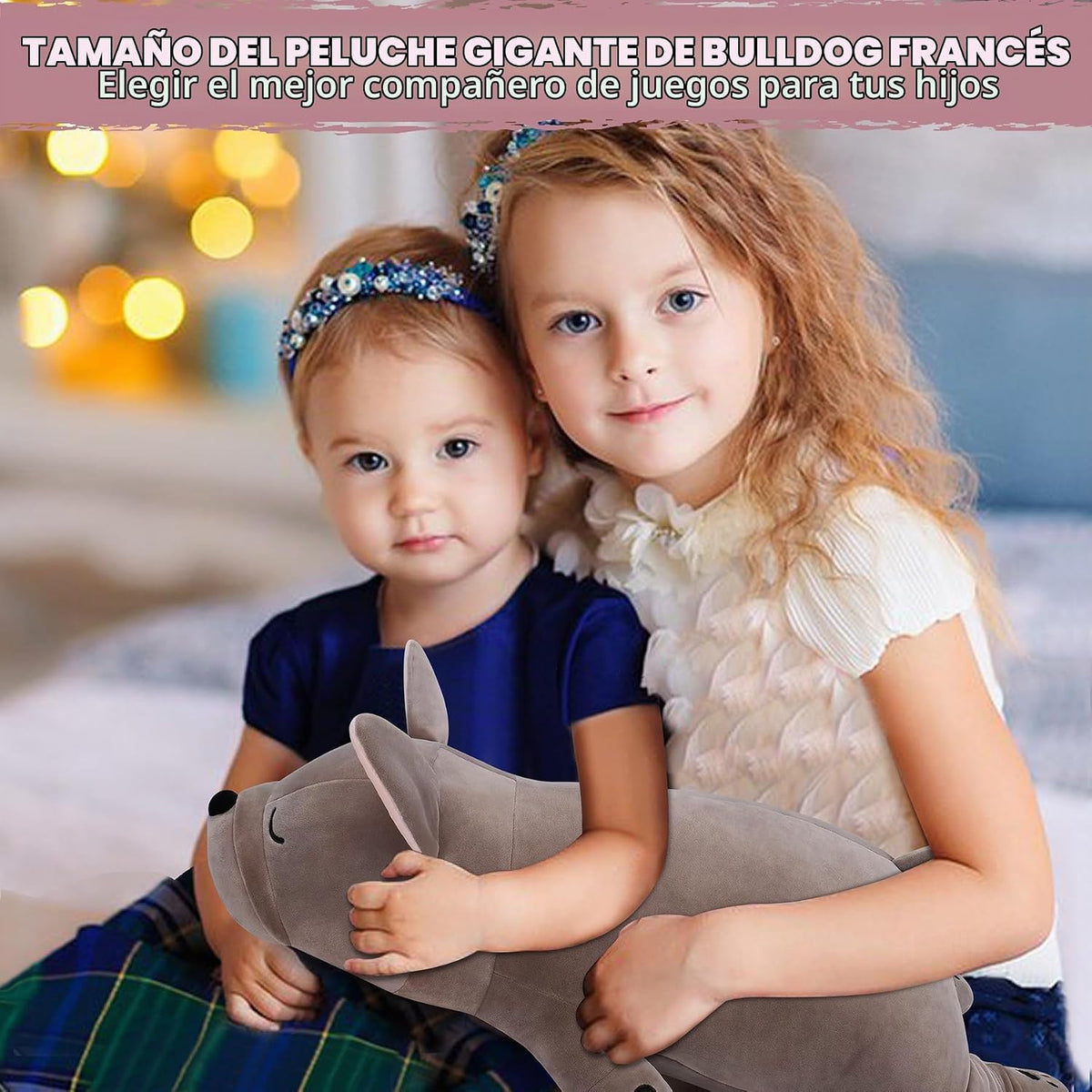 Auspicious beginning Peluche Relleno de Bulldog Francés Grande de 1...