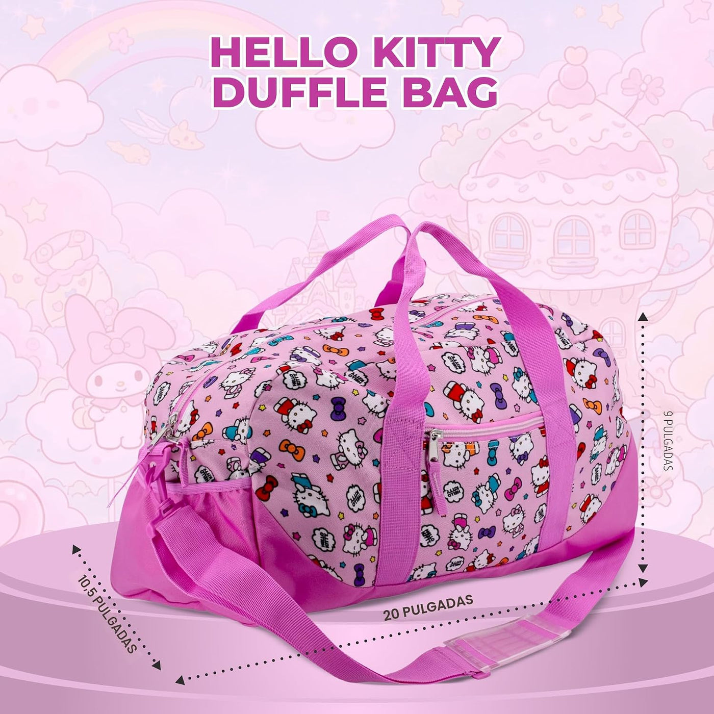 Bolsa de viaje de personajes, bolsa de viaje de 16 pulgadas para pi...