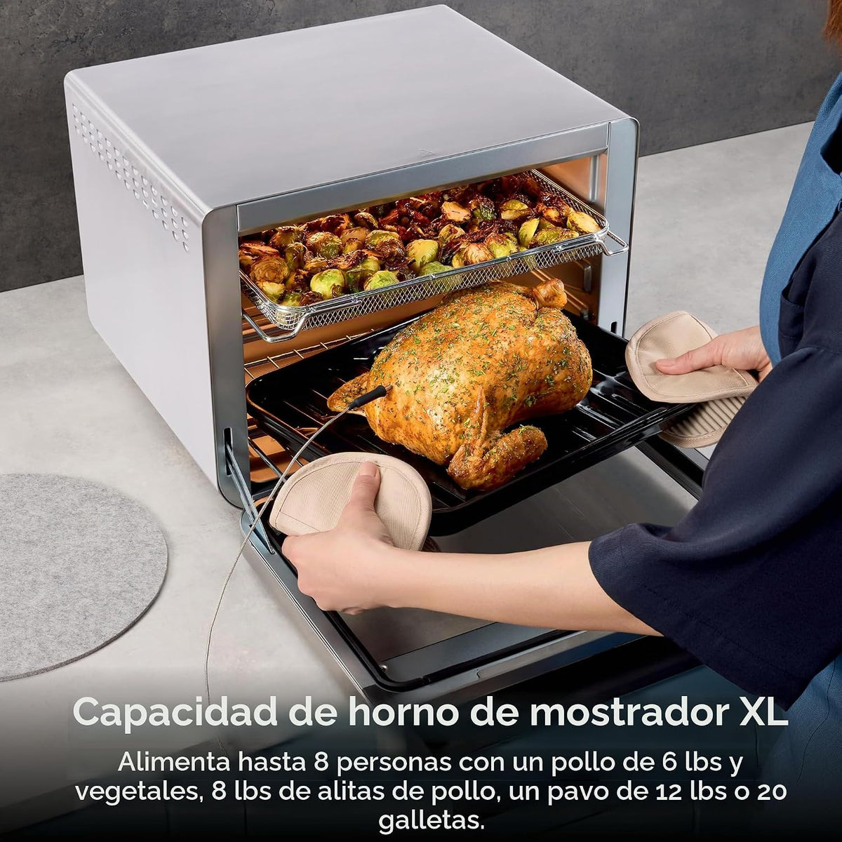 Ninja Prestige Smart XL con sistema Pro Cook 10 en 1 horno tostador...