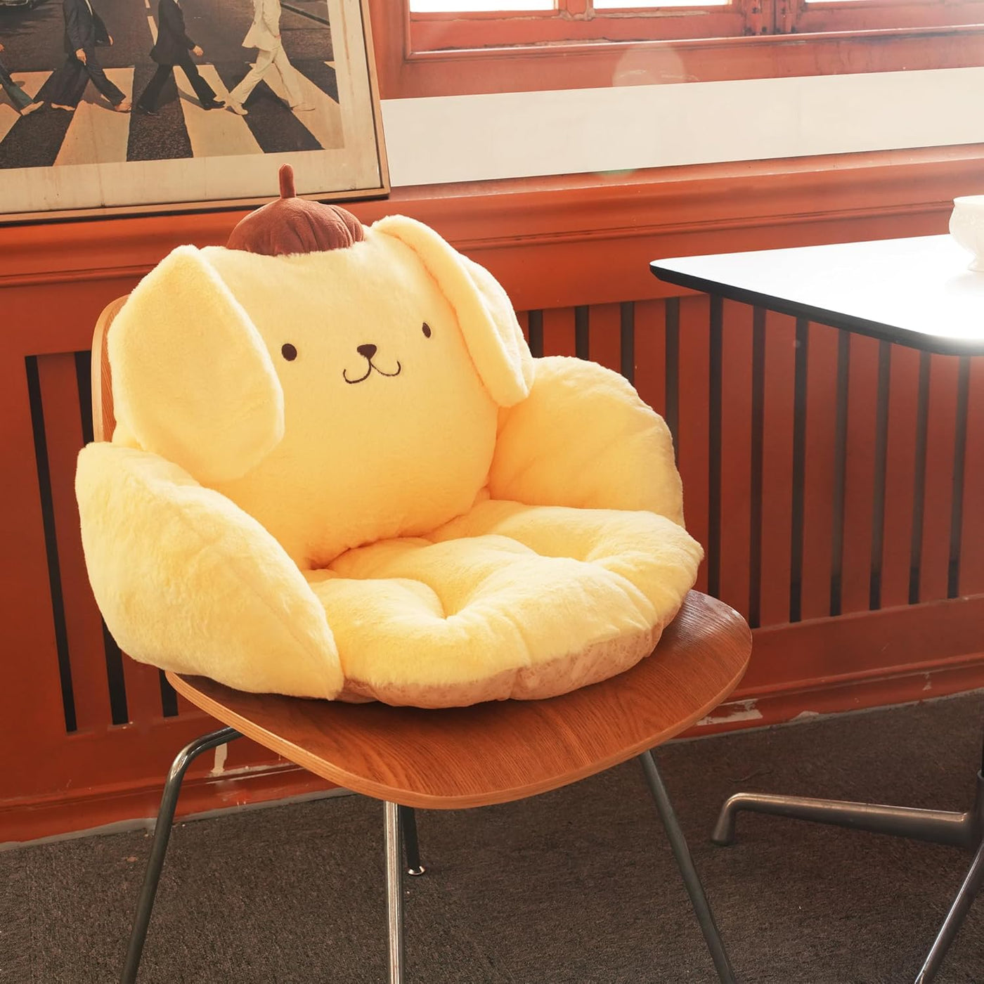 Juju - Cojín Kawaii amarillo \u2013 Decoración de habitación Kawaii...