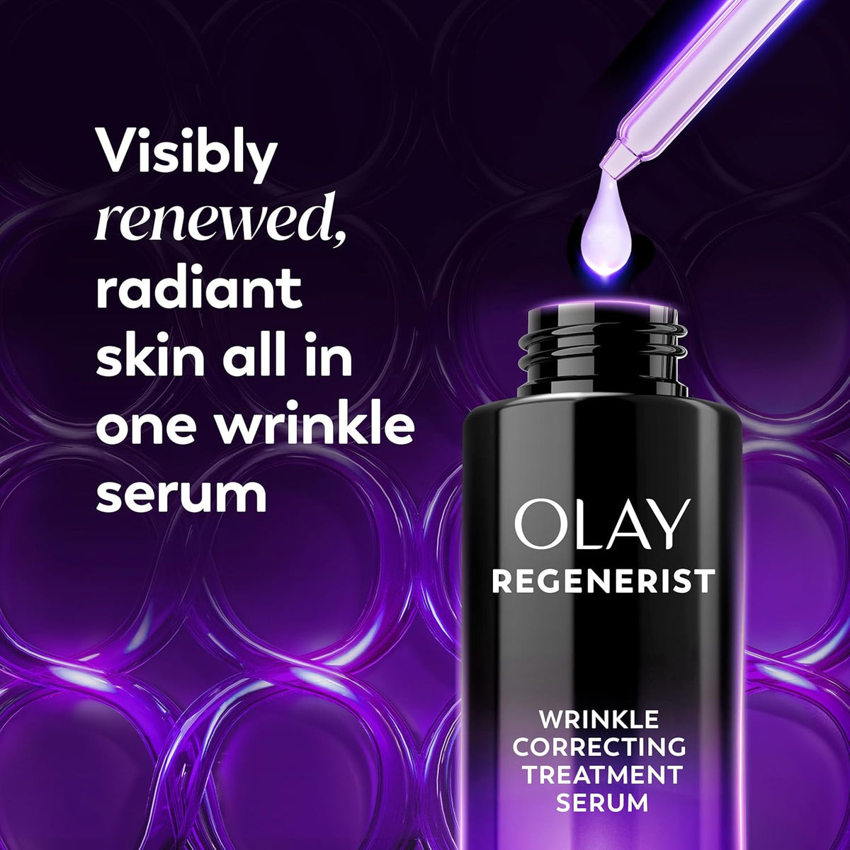 Olay Regenerist - Suero de retinol rejuvenecedor, Renew, suero anti...