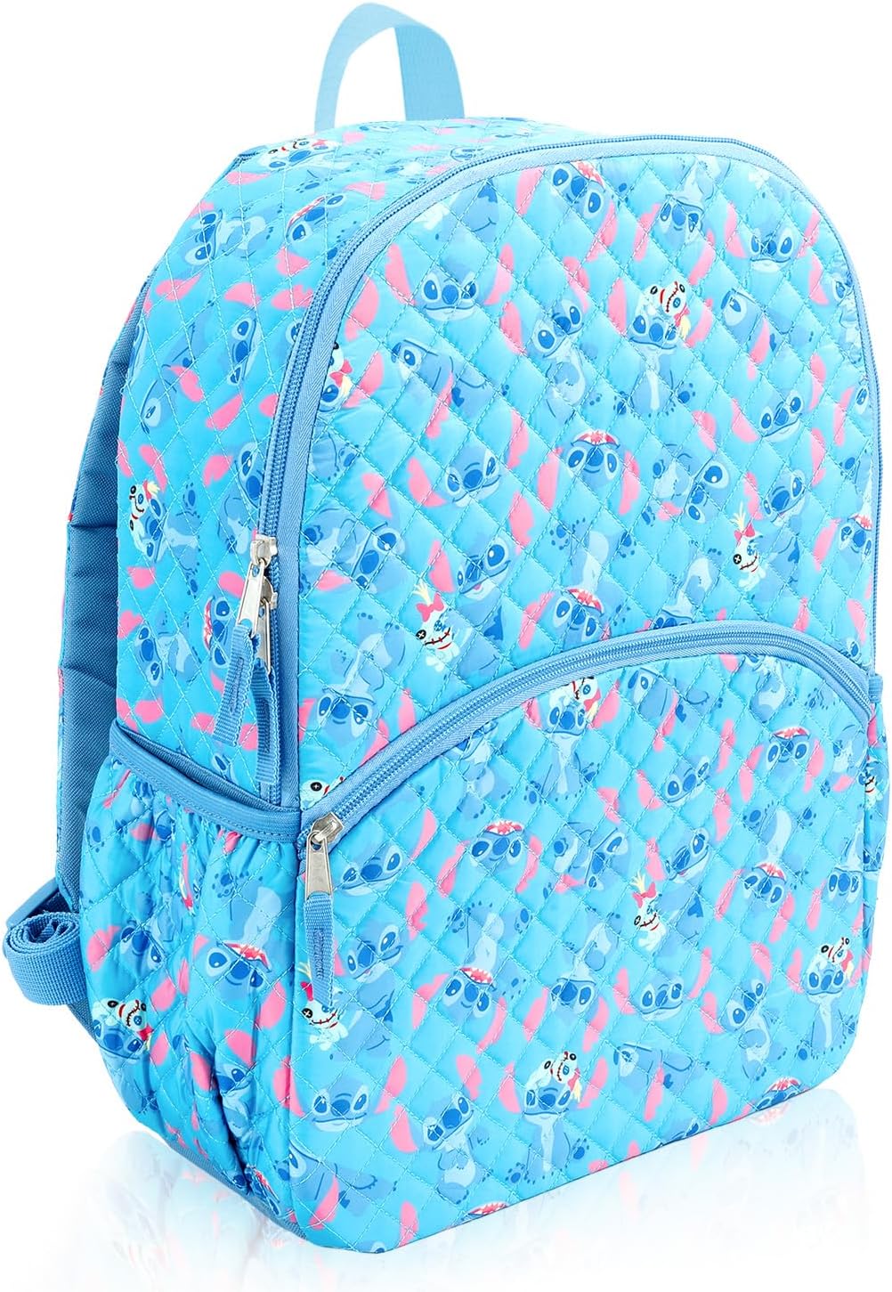 Mochila Disney Stitch para niños con mochila de lujo de 16 pulgadas...